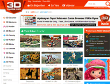 Tablet Screenshot of 3doyunlar.com